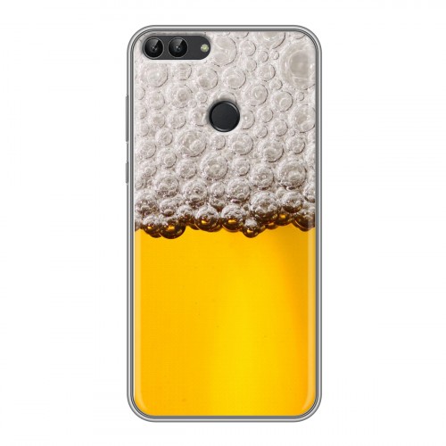 Дизайнерский силиконовый чехол для Huawei P Smart Пузырьки пива