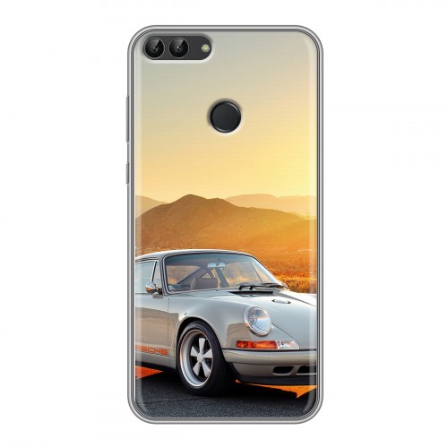 Дизайнерский силиконовый чехол для Huawei P Smart Porsche