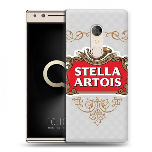 Дизайнерский пластиковый чехол для Alcatel 5 Stella Artois