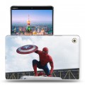 Дизайнерский пластиковый чехол для Huawei MediaPad M5 8.4 Человек-паук