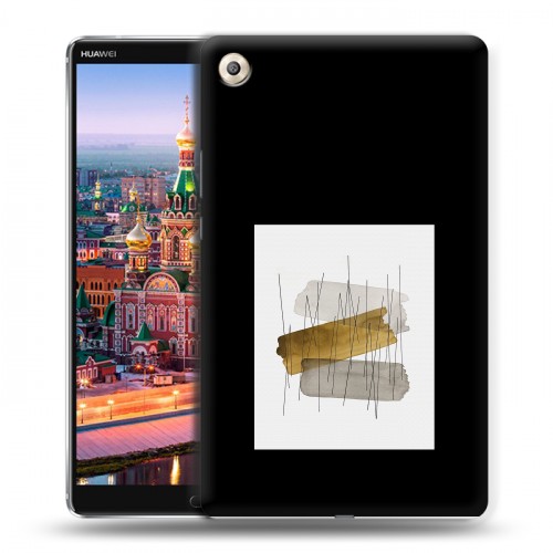 Дизайнерский пластиковый чехол для Huawei MediaPad M5 8.4 Стильные абстракции
