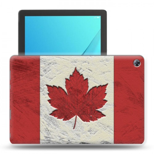 Дизайнерский силиконовый чехол для Huawei MediaPad M5 10.8 флаг канады
