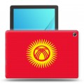 Дизайнерский силиконовый чехол для Huawei MediaPad M5 10.8 флаг Киргизии