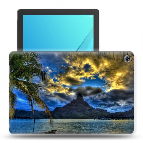 Дизайнерский силиконовый чехол для Huawei MediaPad M5 10.8 пляж