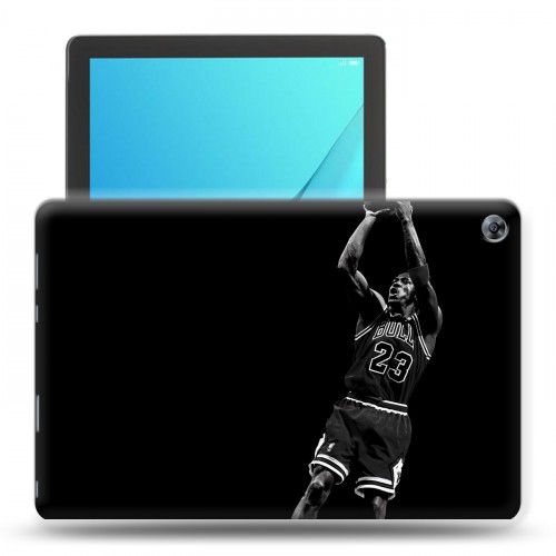 Дизайнерский силиконовый чехол для Huawei MediaPad M5 10.8 Майкл Джордан