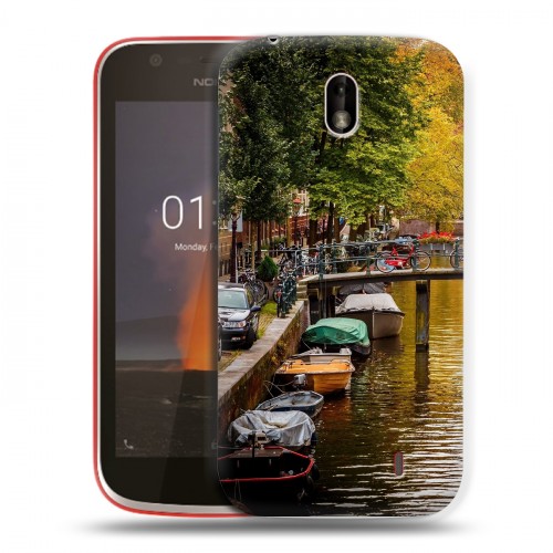 Дизайнерский пластиковый чехол для Nokia 1 амстердам