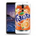 Дизайнерский пластиковый чехол для Nokia 7 Plus Fanta