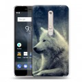Дизайнерский пластиковый чехол для Nokia 6 (2018) Волки