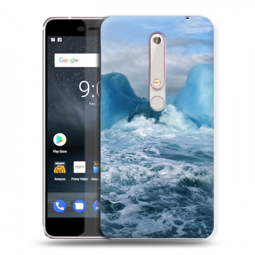 Дизайнерский пластиковый чехол для Nokia 6 (2018) айсберг