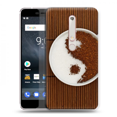 Дизайнерский пластиковый чехол для Nokia 6 (2018) Кофе напиток