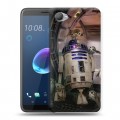 Дизайнерский пластиковый чехол для HTC Desire 12 Star Wars : The Last Jedi