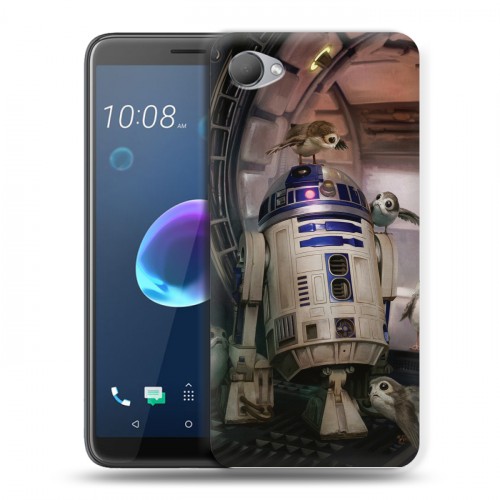 Дизайнерский пластиковый чехол для HTC Desire 12 Star Wars : The Last Jedi