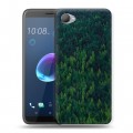 Дизайнерский пластиковый чехол для HTC Desire 12 лес