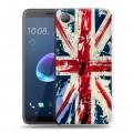 Дизайнерский пластиковый чехол для HTC Desire 12 Флаг Британии