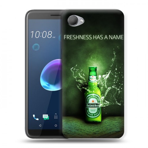 Дизайнерский пластиковый чехол для HTC Desire 12 Heineken
