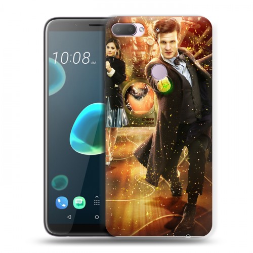 Дизайнерский пластиковый чехол для HTC Desire 12 Plus Доктор Кто