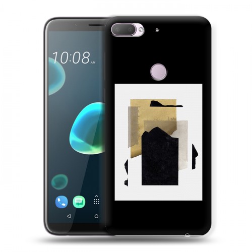 Дизайнерский пластиковый чехол для HTC Desire 12 Plus Стильные абстракции