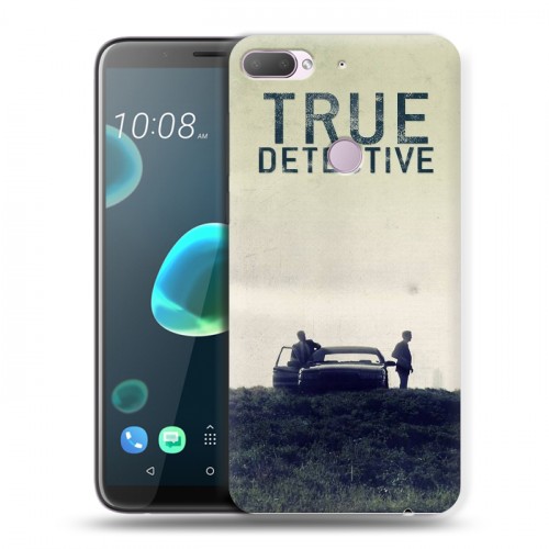 Дизайнерский силиконовый чехол для HTC Desire 12 Plus Настоящий детектив