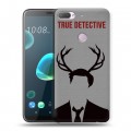 Дизайнерский пластиковый чехол для HTC Desire 12 Plus Настоящий детектив