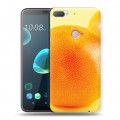 Дизайнерский силиконовый чехол для HTC Desire 12 Plus Апельсины