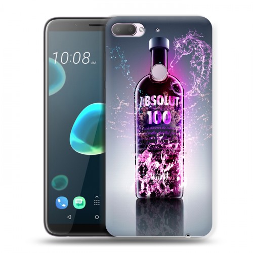 Дизайнерский силиконовый чехол для HTC Desire 12 Plus Absolut