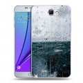 Дизайнерский пластиковый чехол для Samsung Galaxy Note 2 Стихии