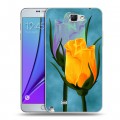Дизайнерский пластиковый чехол для Samsung Galaxy Note 2 Сила роз