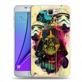 Дизайнерский пластиковый чехол для Samsung Galaxy Note 2 Звездные войны