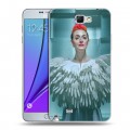 Дизайнерский пластиковый чехол для Samsung Galaxy Note 2 Пила