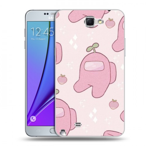 Дизайнерский пластиковый чехол для Samsung Galaxy Note 2 Among Us