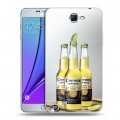 Дизайнерский пластиковый чехол для Samsung Galaxy Note 2 Corona