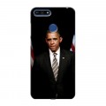 Дизайнерский силиконовый чехол для Huawei Honor 7A Pro Барак Обама
