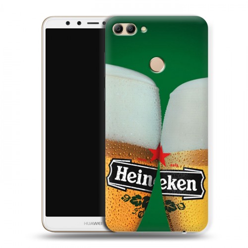 Дизайнерский пластиковый чехол для Huawei Y9 (2018) Heineken