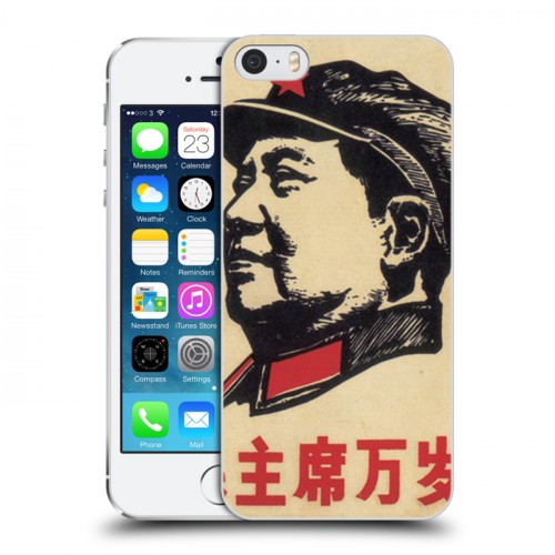 Дизайнерский пластиковый чехол для Iphone 5s Мао