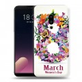 Дизайнерский пластиковый чехол для Meizu 15 8 марта