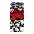 Дизайнерский силиконовый с усиленными углами чехол для Huawei Honor 10 флаг Канады