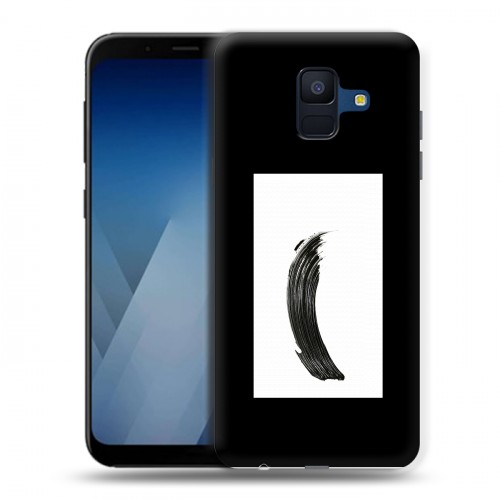 Дизайнерский пластиковый чехол для Samsung Galaxy A6 Стильные абстракции