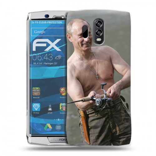 Дизайнерский силиконовый чехол для Homtom HT70 В.В.Путин