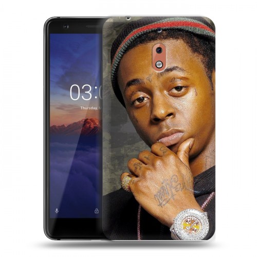 Дизайнерский силиконовый чехол для Nokia 2.1 Lil Wayne