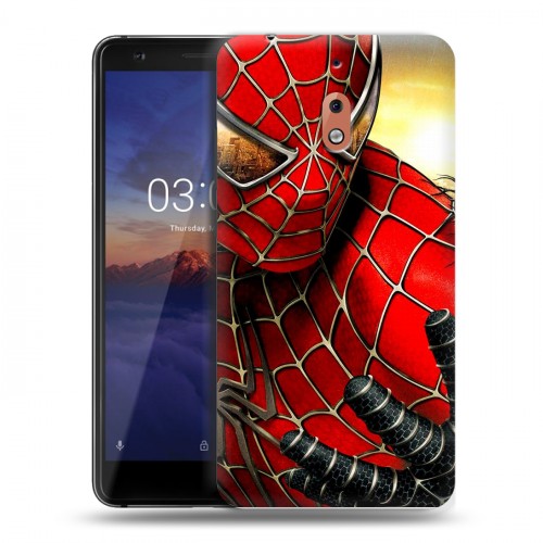 Дизайнерский силиконовый чехол для Nokia 2.1 Человек-паук