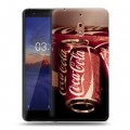 Дизайнерский силиконовый чехол для Nokia 2.1 Coca-cola