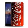 Дизайнерский силиконовый чехол для Nokia 2.1 Coca-cola