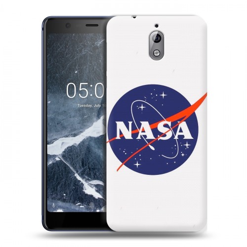 Дизайнерский силиконовый чехол для Nokia 3.1 NASA