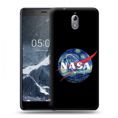 Дизайнерский пластиковый чехол для Nokia 3.1 NASA