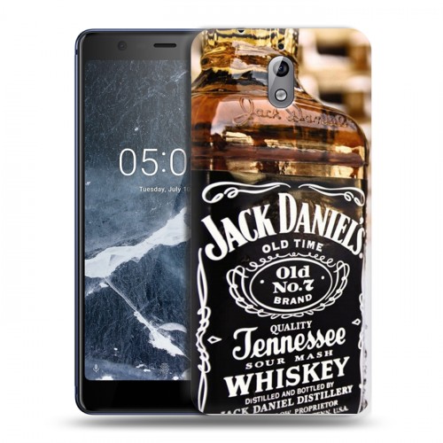Дизайнерский силиконовый чехол для Nokia 3.1 Jack Daniels