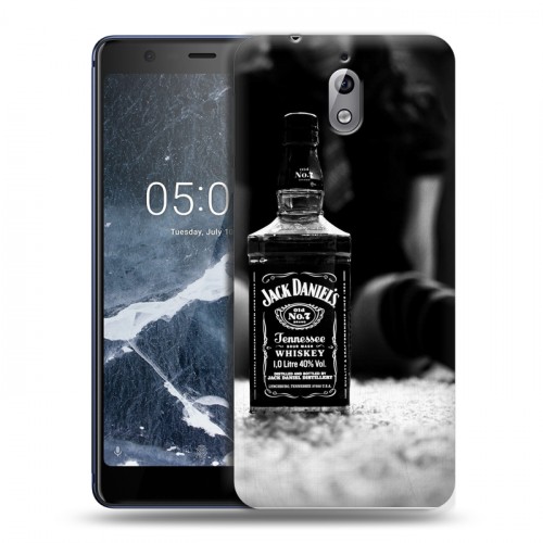 Дизайнерский пластиковый чехол для Nokia 3.1 Jack Daniels