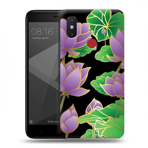 Дизайнерский силиконовый чехол для Xiaomi Mi8 SE Люксовые цветы