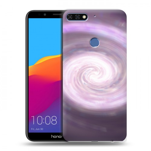 Дизайнерский пластиковый чехол для Huawei Honor 7C Pro Галактика