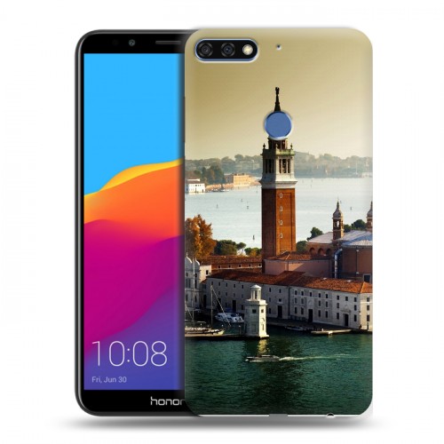 Дизайнерский пластиковый чехол для Huawei Honor 7C Pro Венеция
