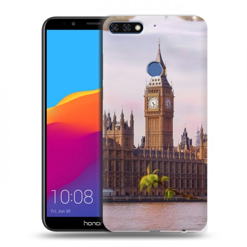 Дизайнерский пластиковый чехол для Huawei Honor 7C Pro Лондон
